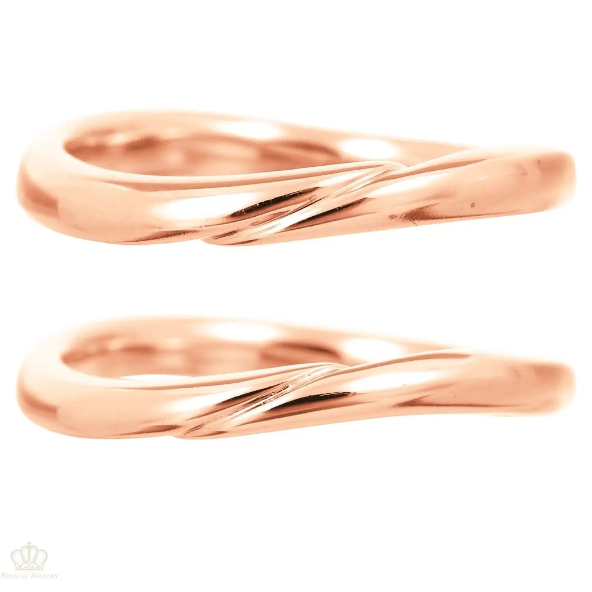 Unique Couple Wedding Ring Set - WM58 CHARLISA™