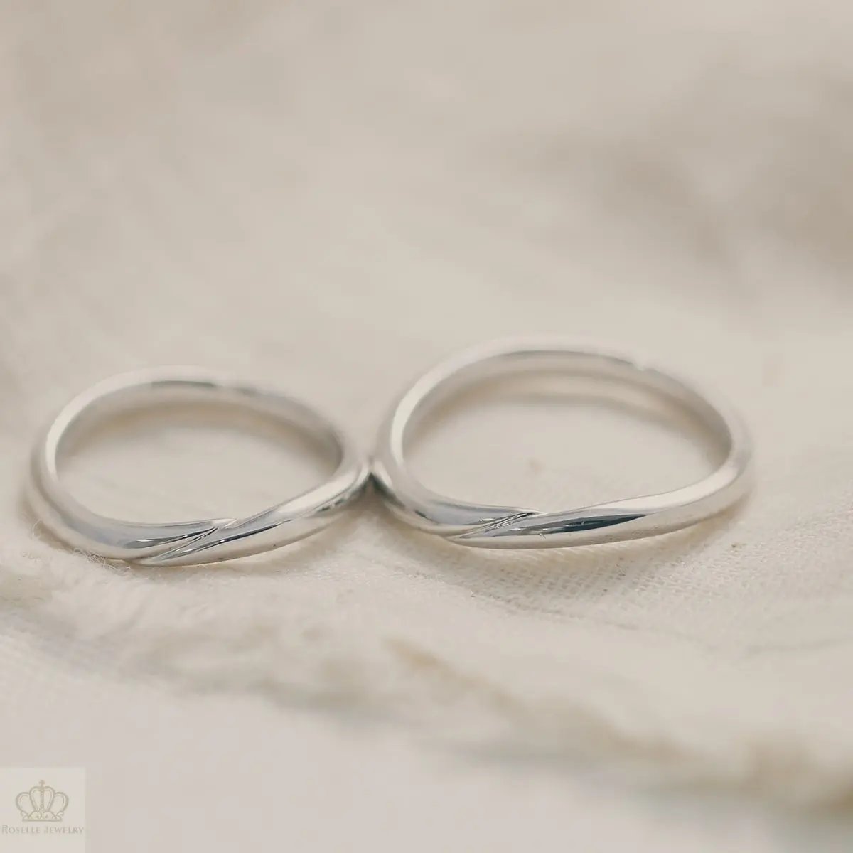 Unique Couple Wedding Ring Set - WM58 CHARLISA™