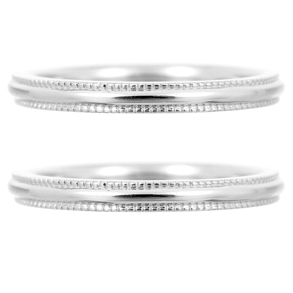 Unique Couple Wedding Ring Set - WM59