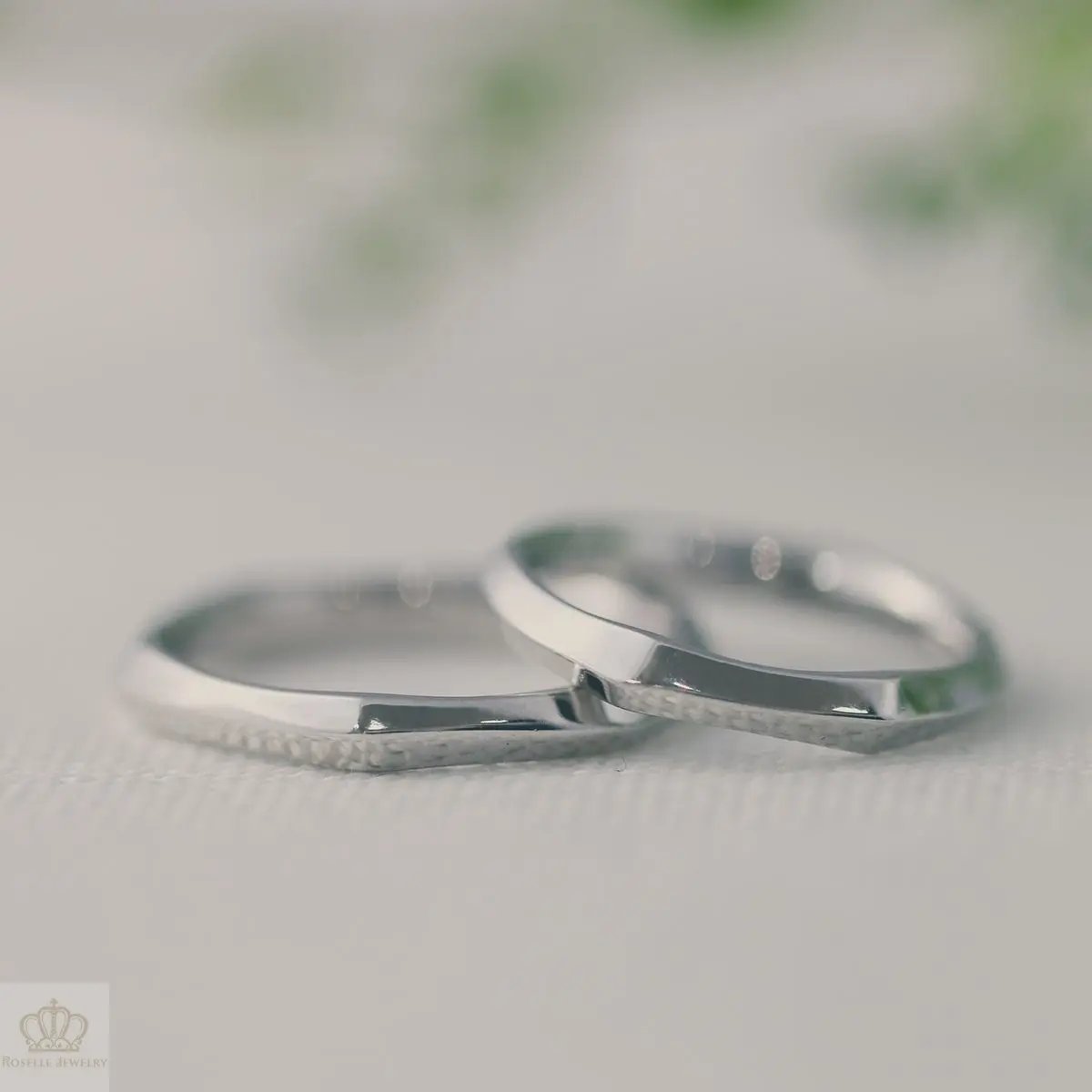 Unique Couple Wedding Ring Set - WM63 CHARLISA™