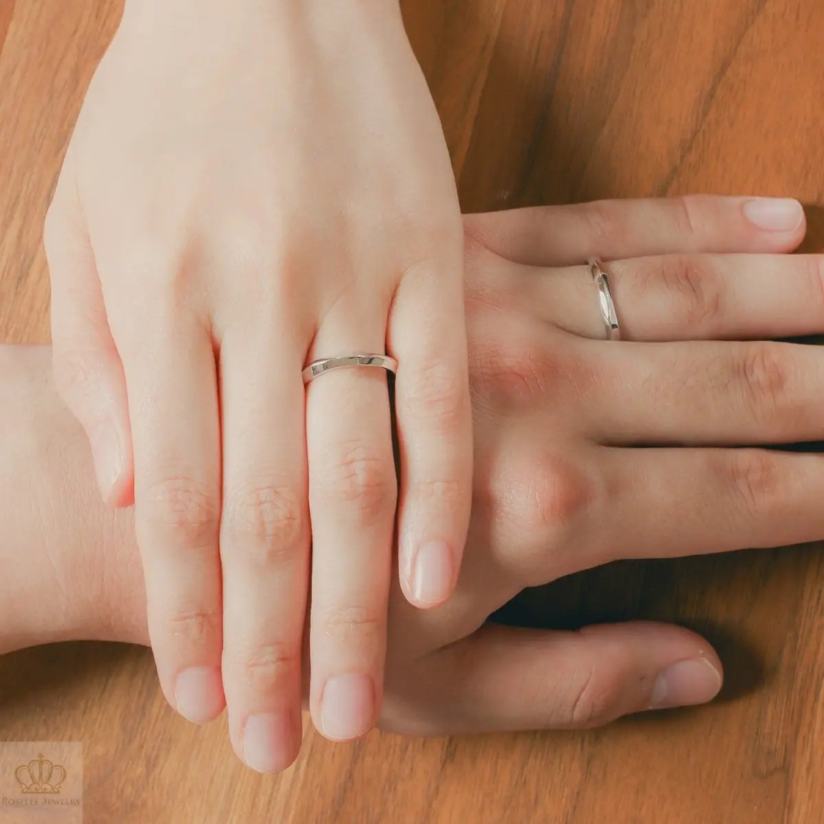 Unique Couple Wedding Ring Set - WM63 CHARLISA™