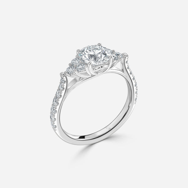 Mithrial Trilogy Engagement Ring [Setting Only] - EC111