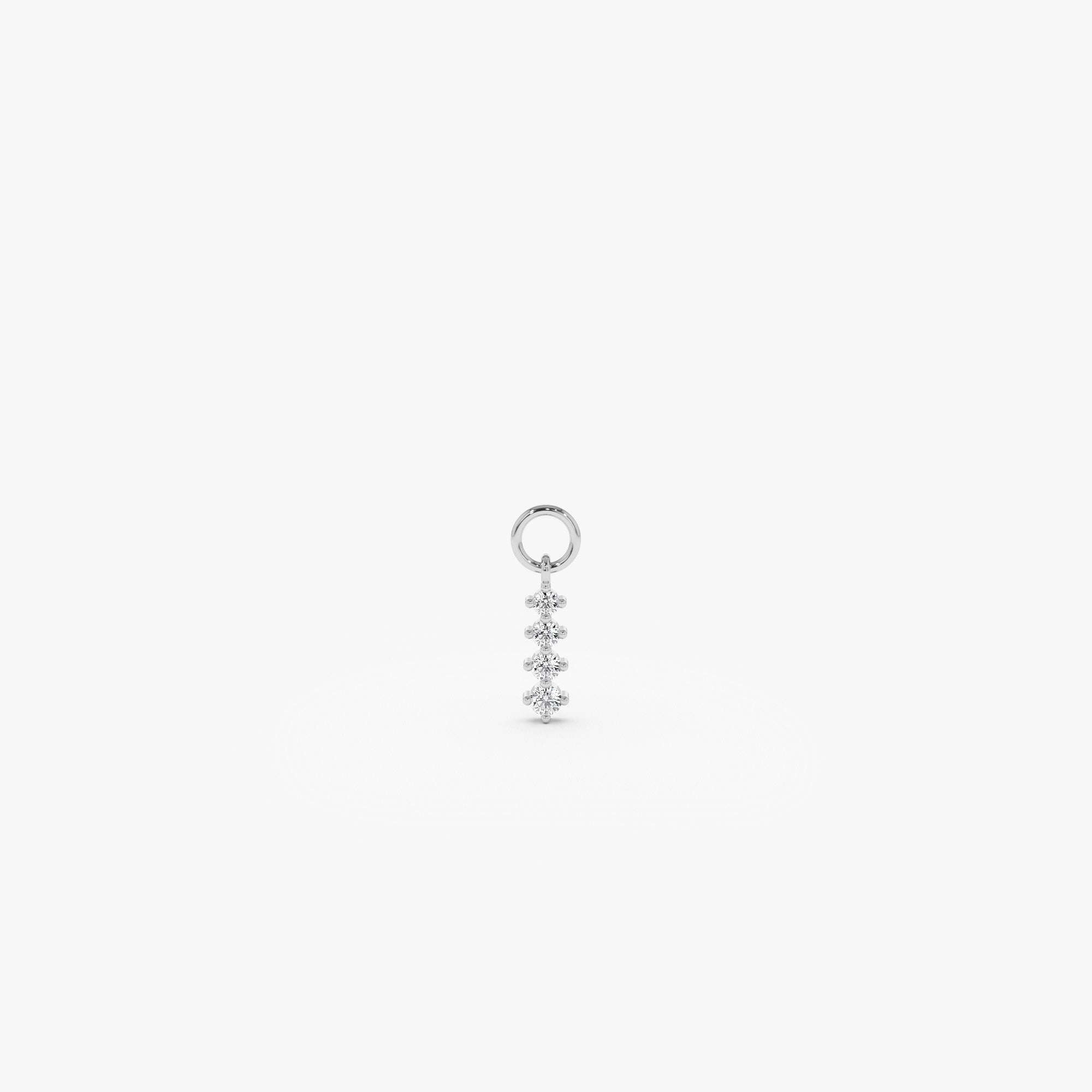 OBFJ1061 - 14k Journey Hoop Charm 5