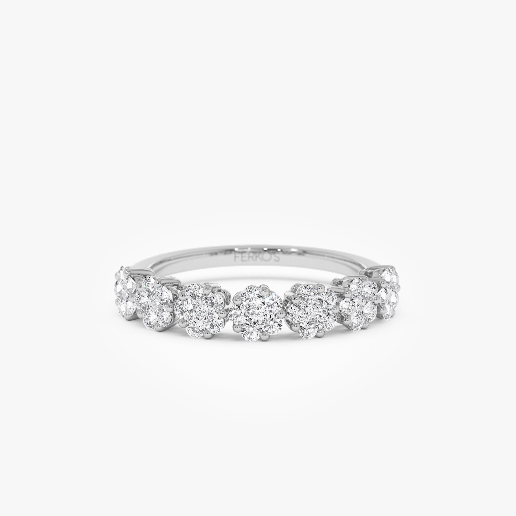 OBFJ0912 - 14k 0.50 ctw Illusion Setting Wedding Ring 6