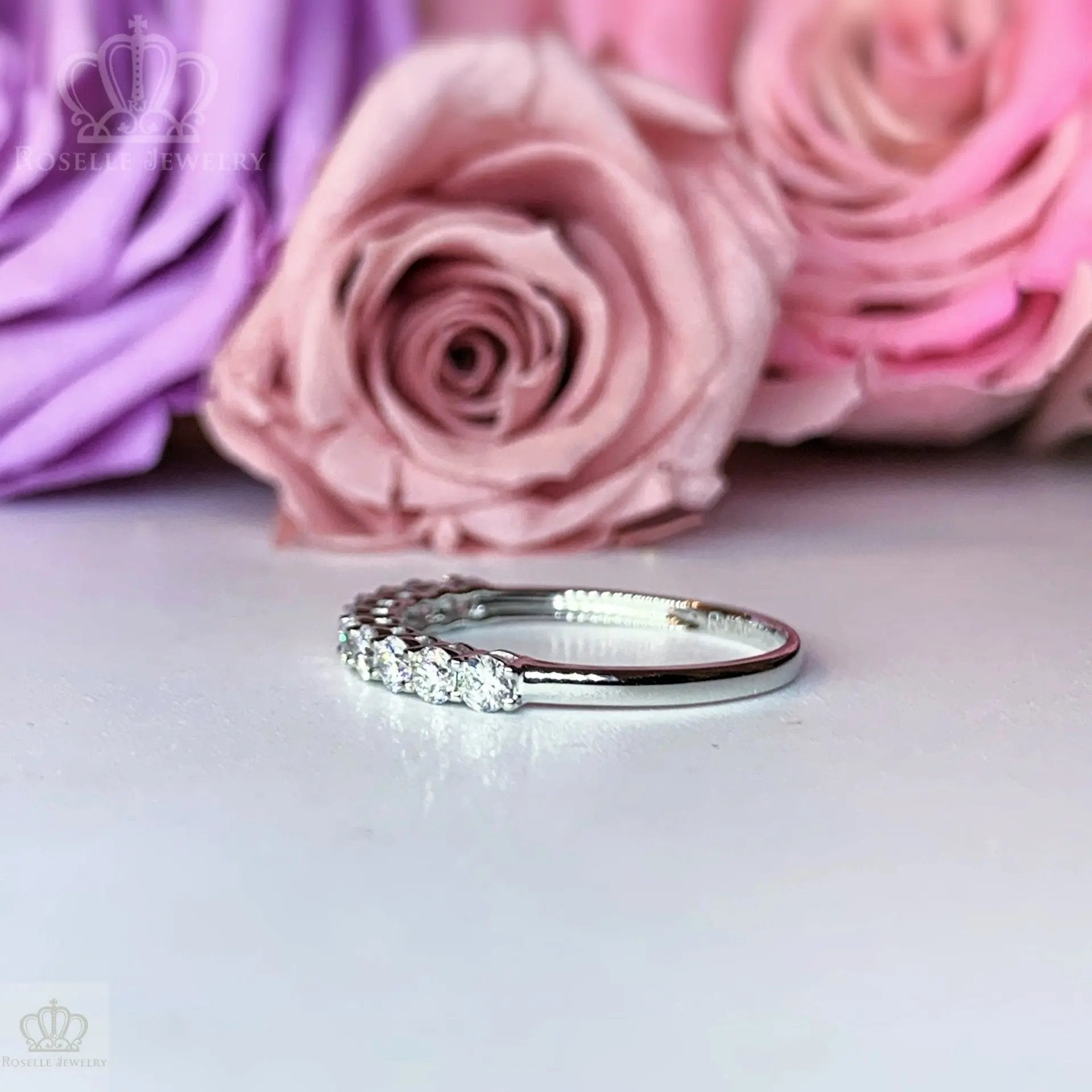 LGR027 - 0.40CTW Half Eternity Wedding Ring CHARLISA™