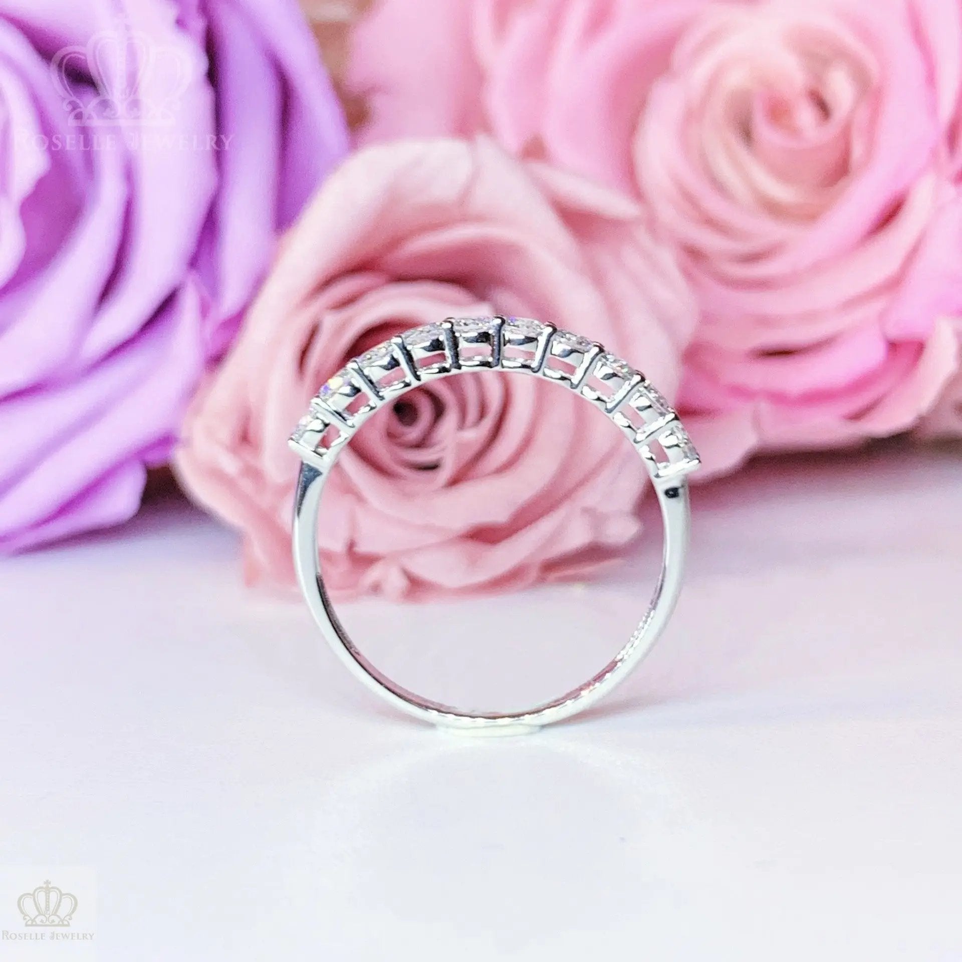 LGR027 - 0.40CTW Half Eternity Wedding Ring CHARLISA™