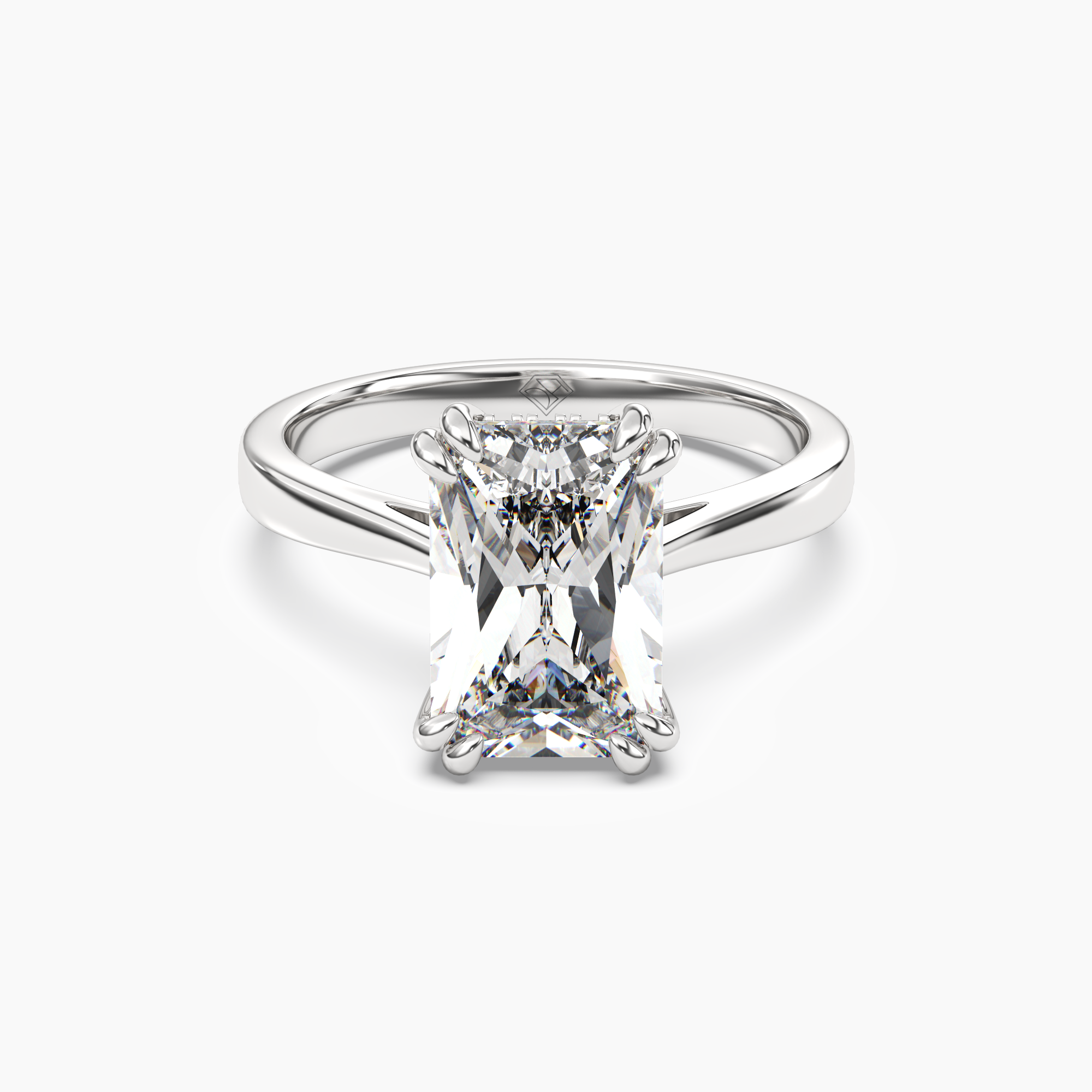 OBSER056 - Meadow Radiant engagement ring setting view 1