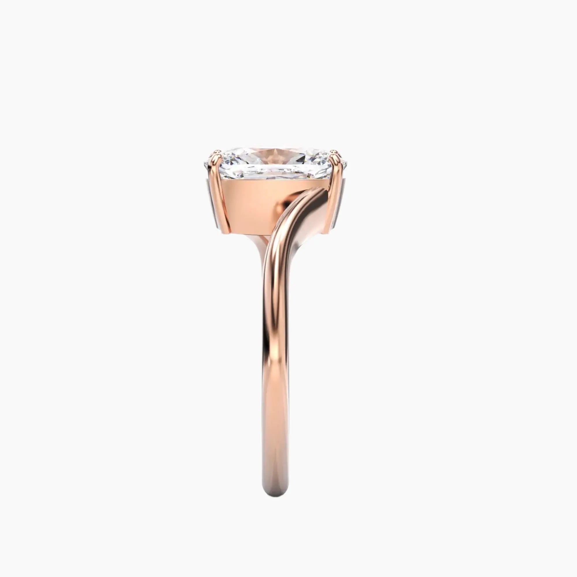 OBSER200 - Whisper Cushion engagement ring setting view 9