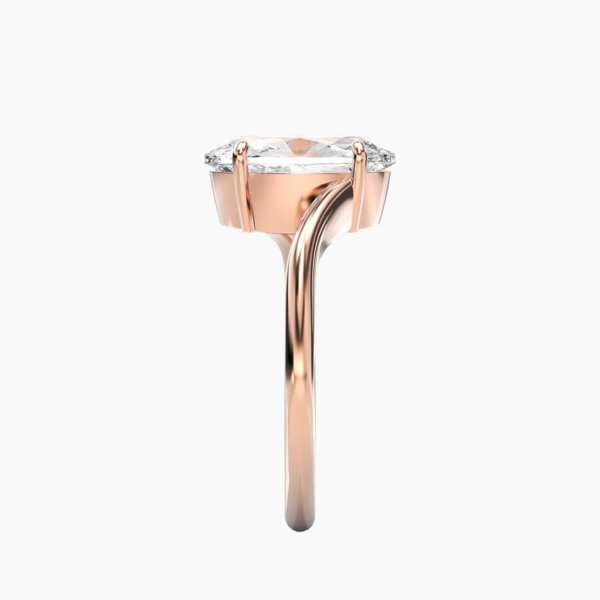 OBSER199 - Whisper Oval engagement ring setting view 9