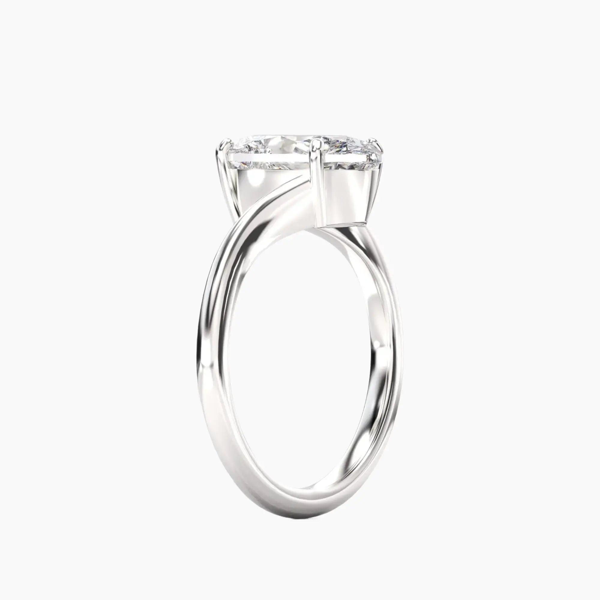 OBSER199 - Whisper Oval engagement ring setting view 2