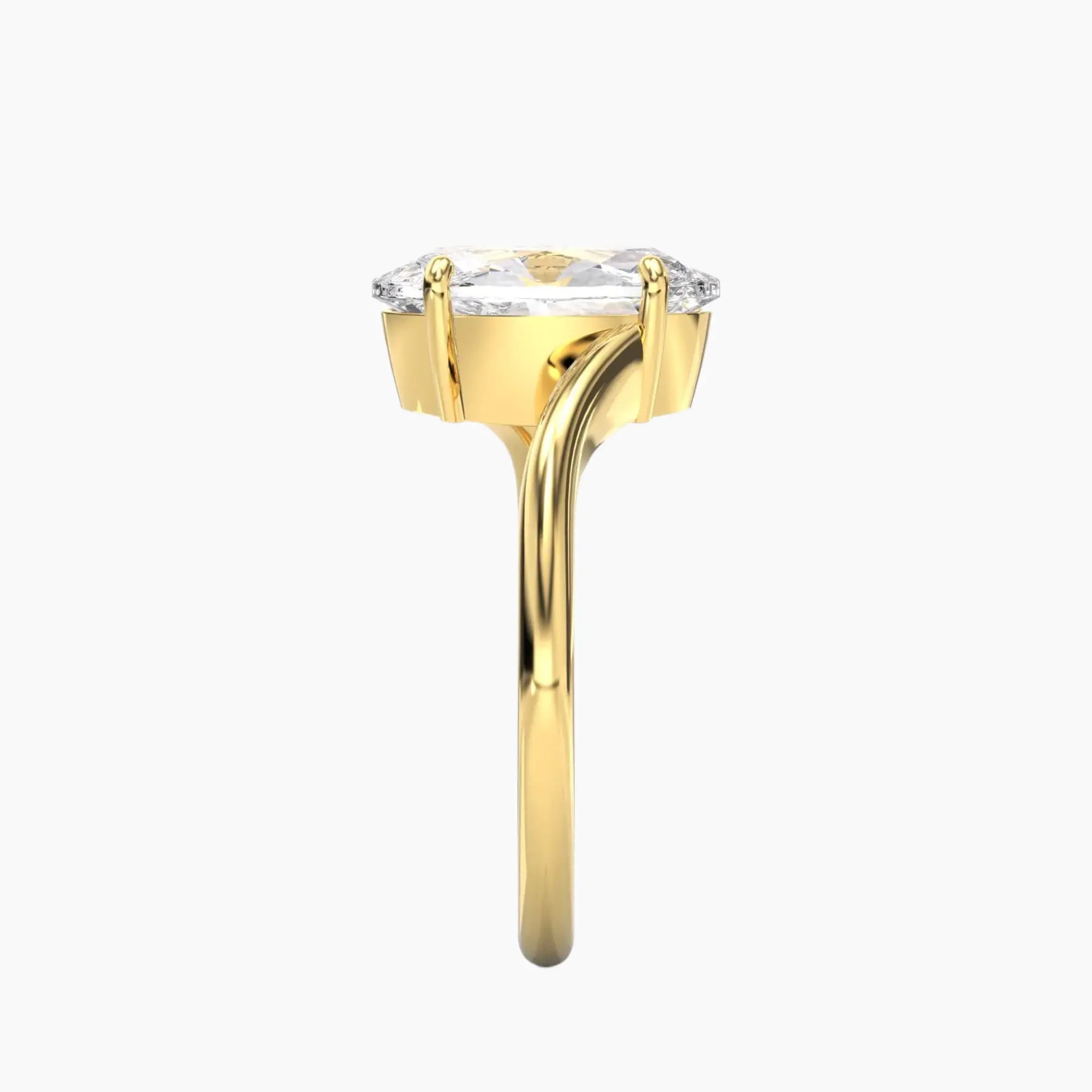 OBSER199 - Whisper Oval engagement ring setting view 6