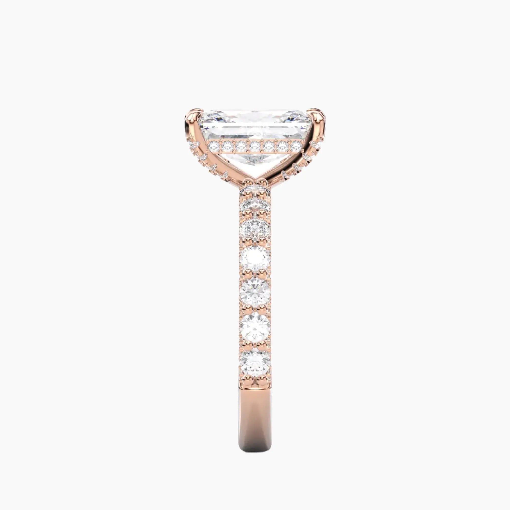 OBSER075 - Lustre Radiant engagement ring setting view 9