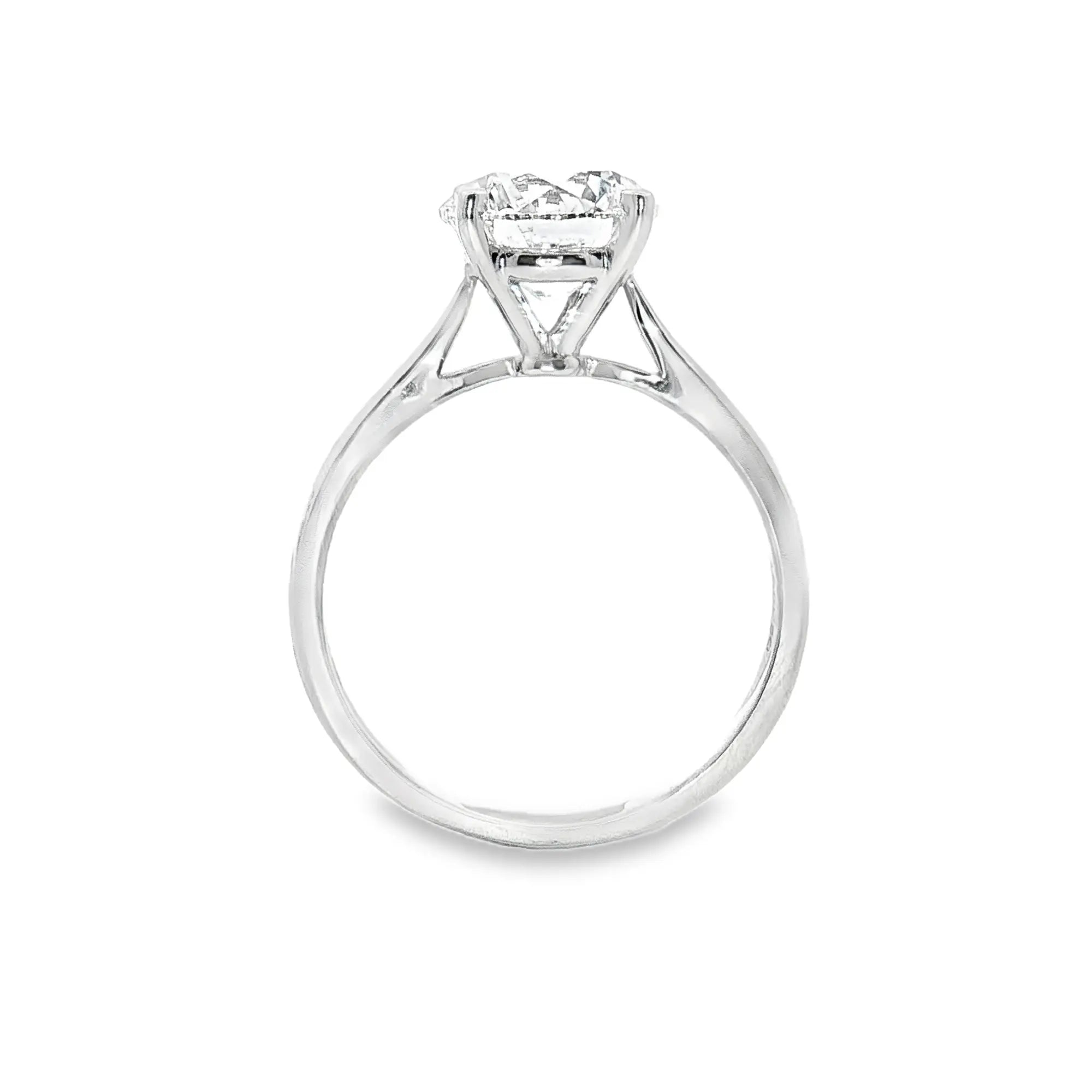 Four Prong  Diamond Engagement Ring [Setting Only] - KNT9 CHARLISA™