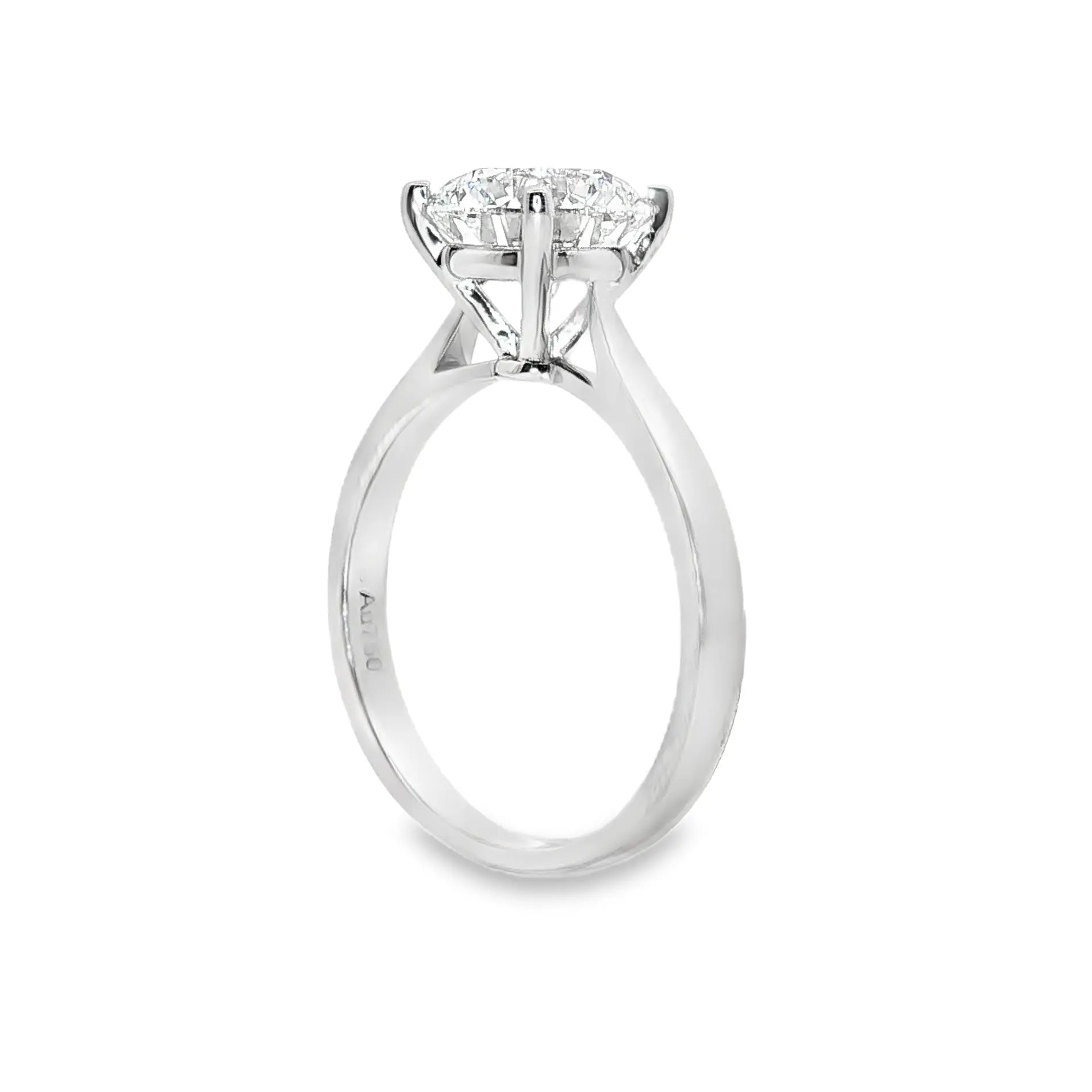 Four Prong  Diamond Engagement Ring [Setting Only] - KNT9 CHARLISA™