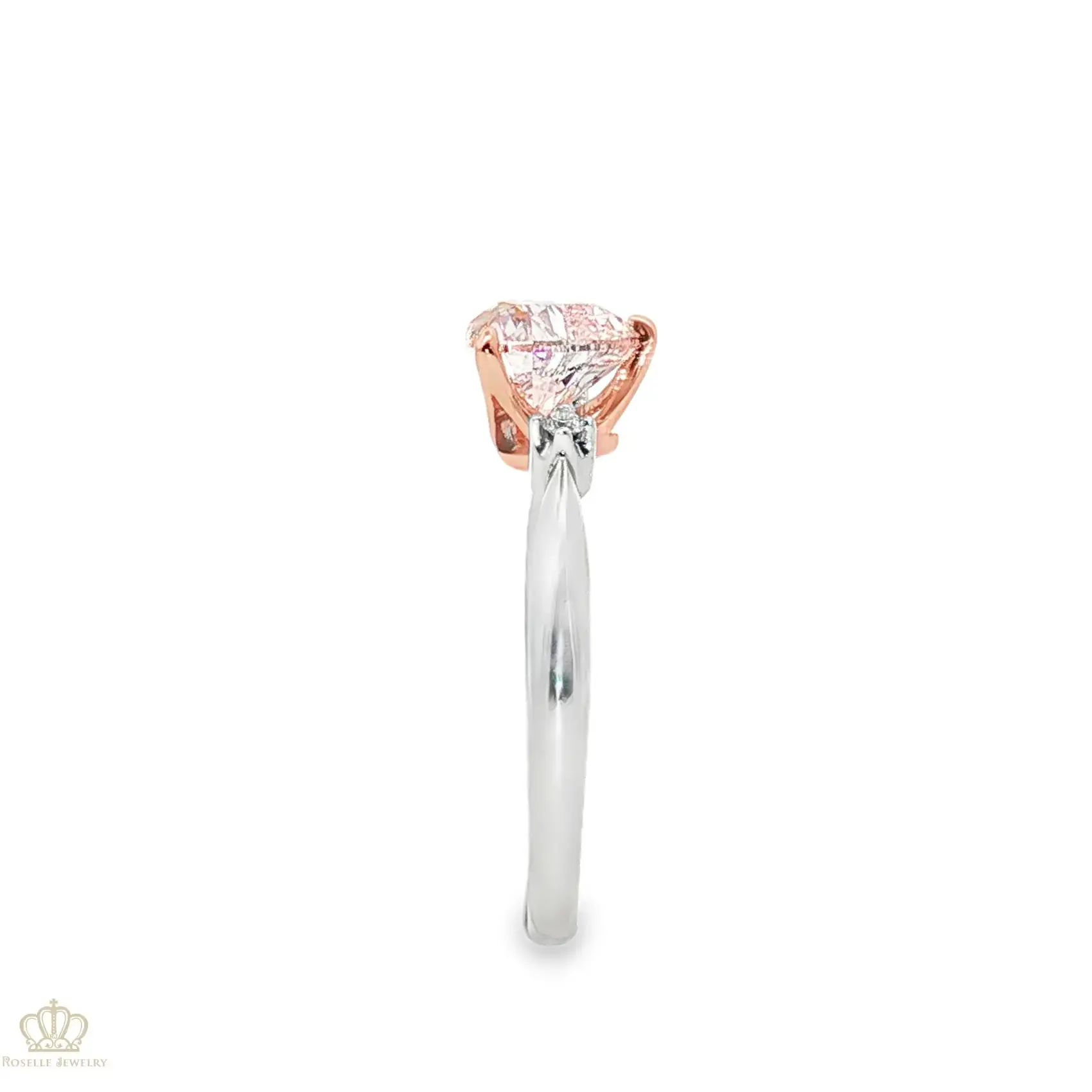 LGT1039 -  [Setting Only] Side Stone Diamond Engagement Ring CHARLISA™