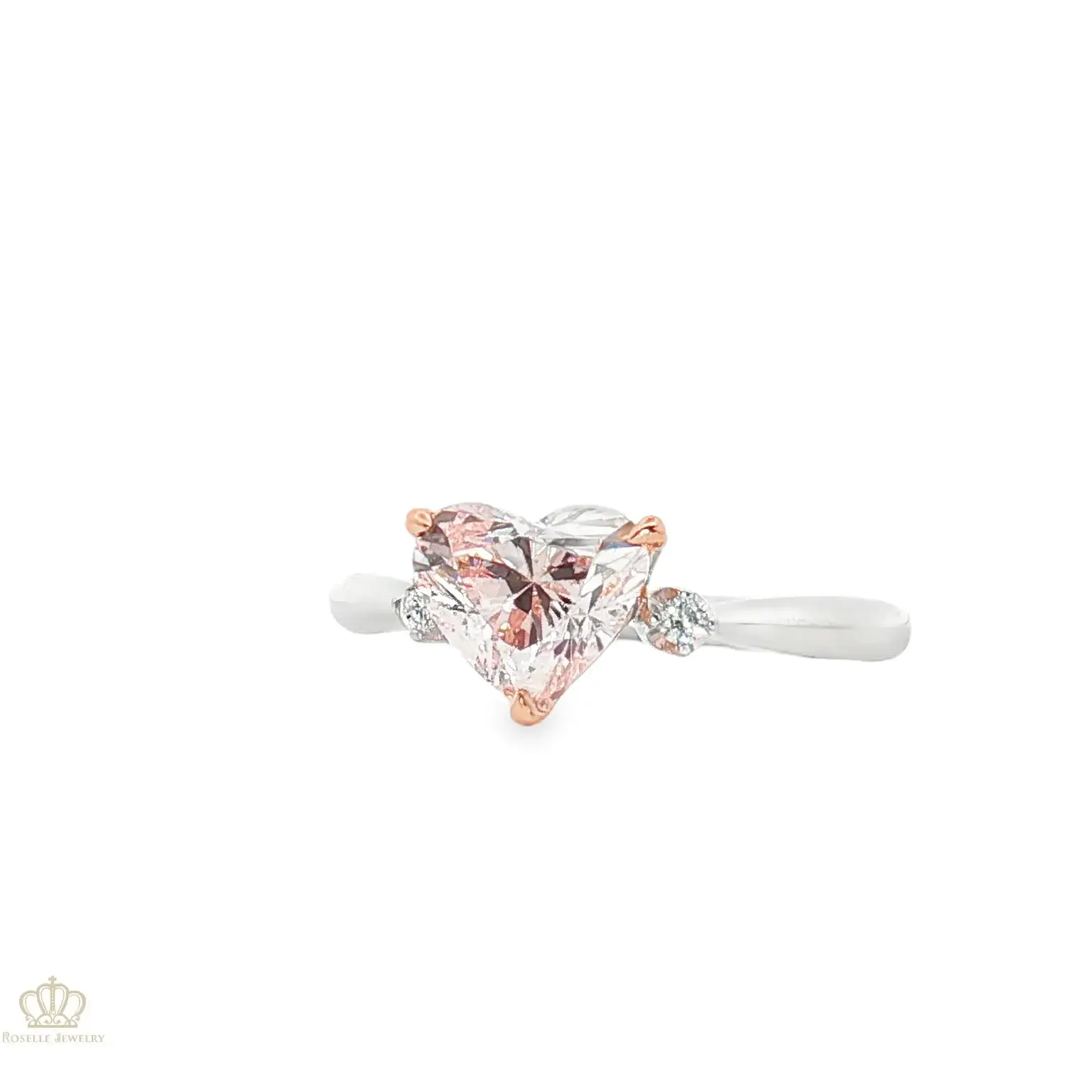 LGT1039 -  [Setting Only] Side Stone Diamond Engagement Ring CHARLISA™
