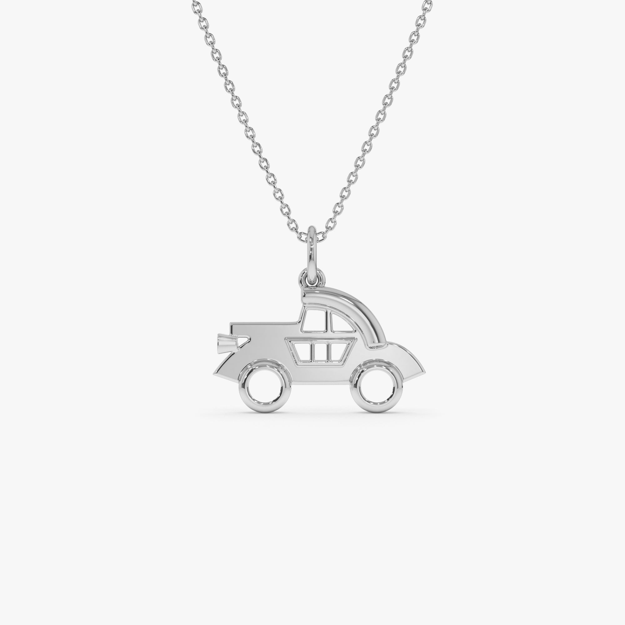 OBFJ0293 - 14k Car Charm Necklace 2