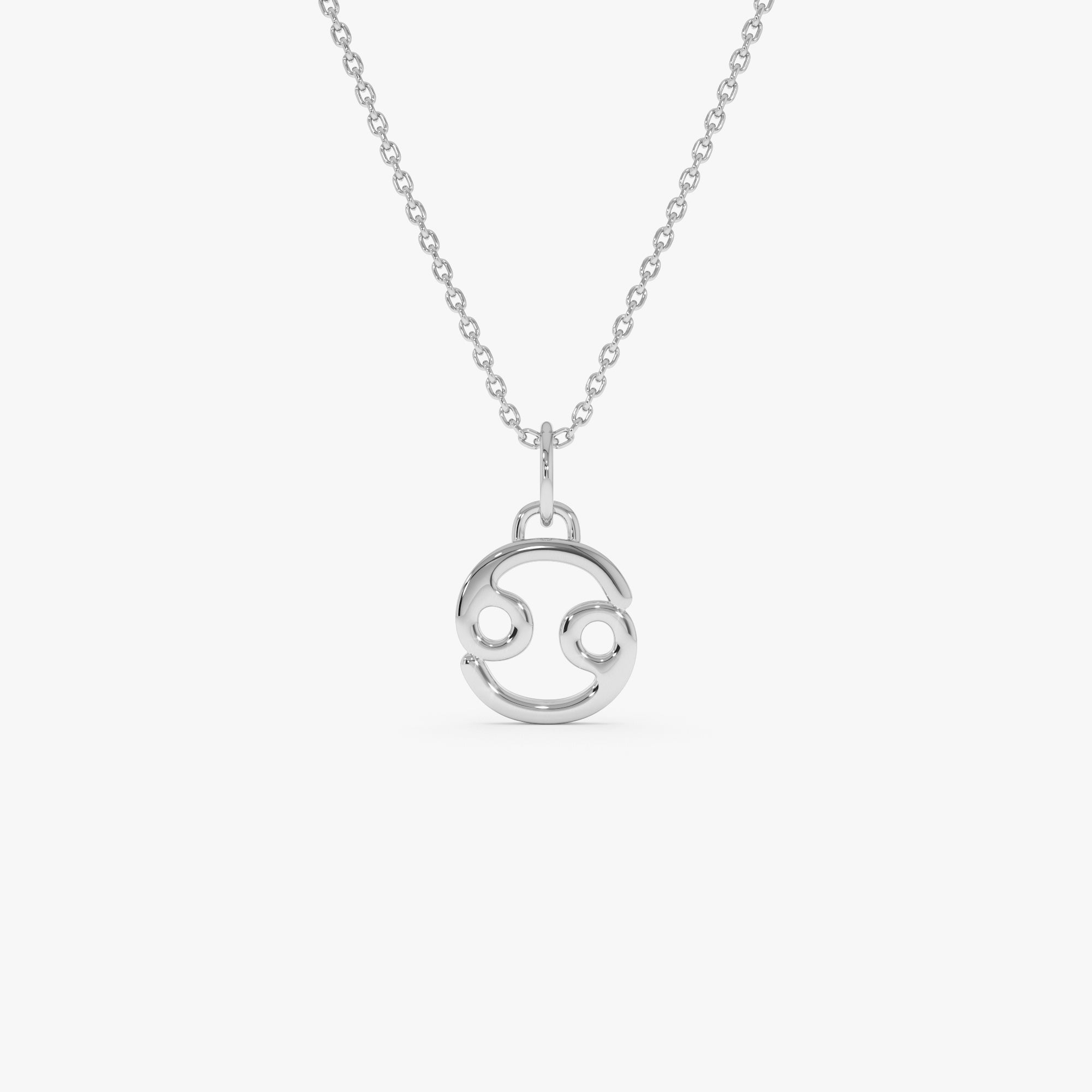 OBFJ0715 - 14K Cancer Zodiac Charm Necklace 3