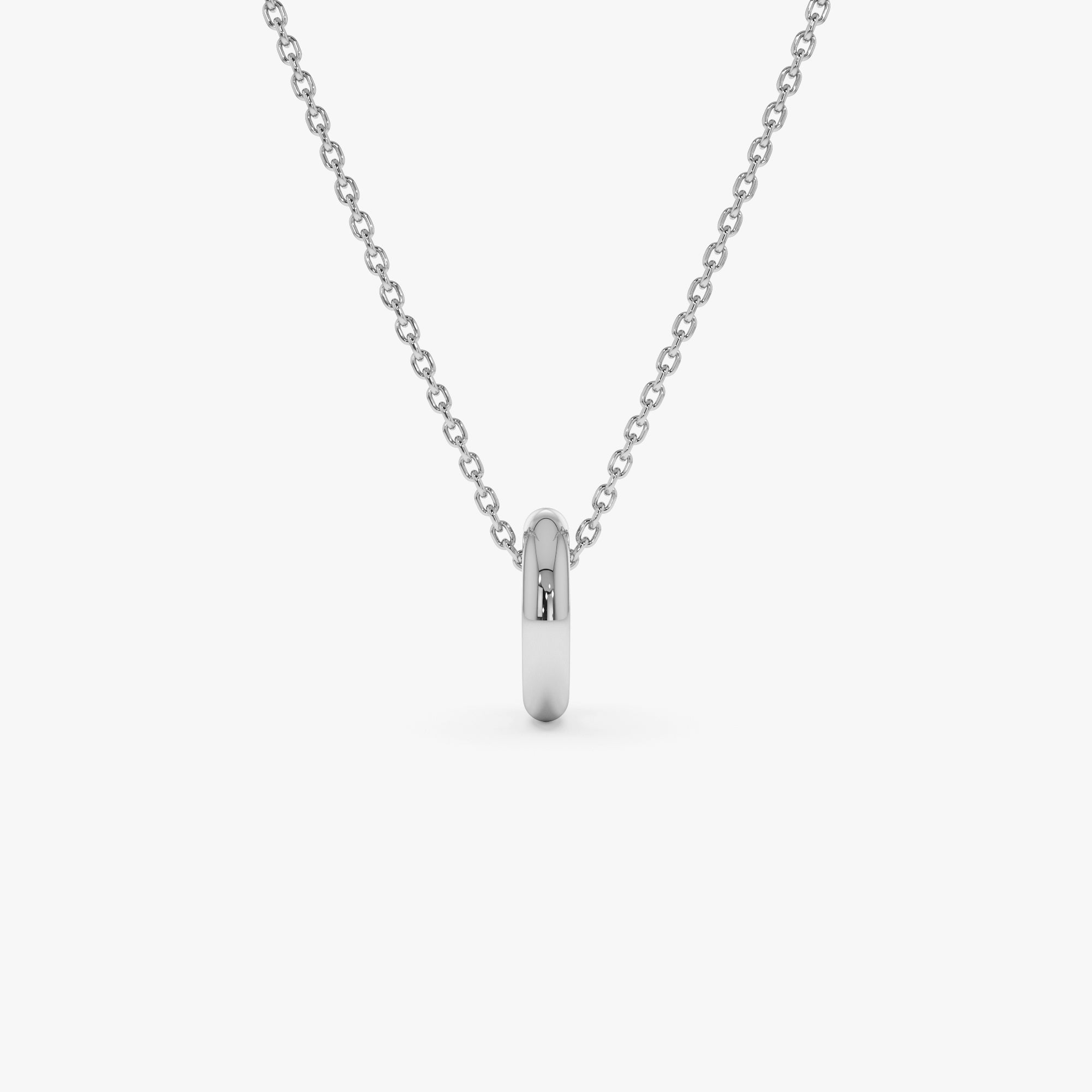 OBFJ0241 - 14K Gold Open Rondelle Charm – 2MM 3