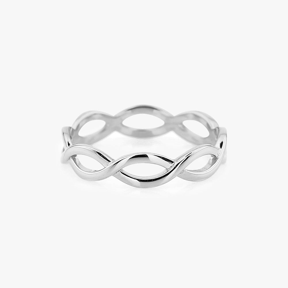 OBFJ1617 - 14k Gold Infinity Band 6