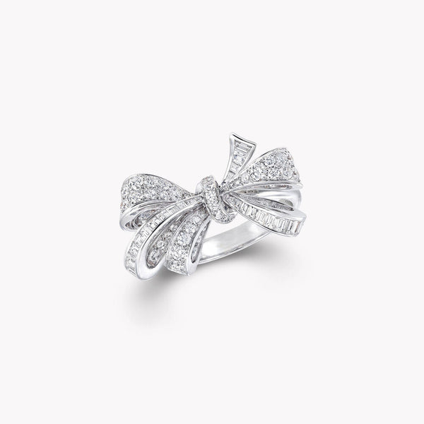 Bow Classic Diamond Fashion Ring - FR004
