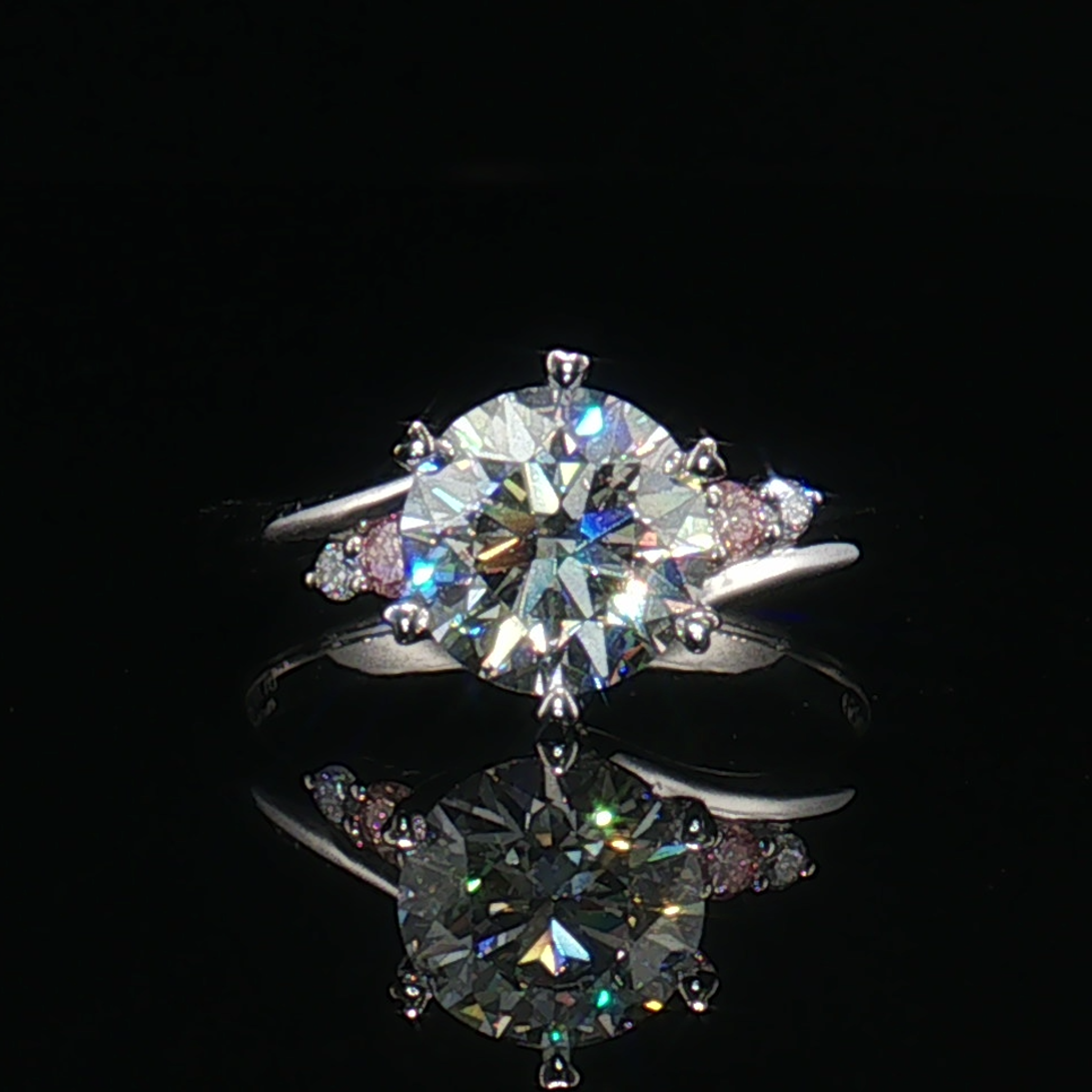 LGT0631 - [Setting Only] Bypass Split Shank Engagement Ring