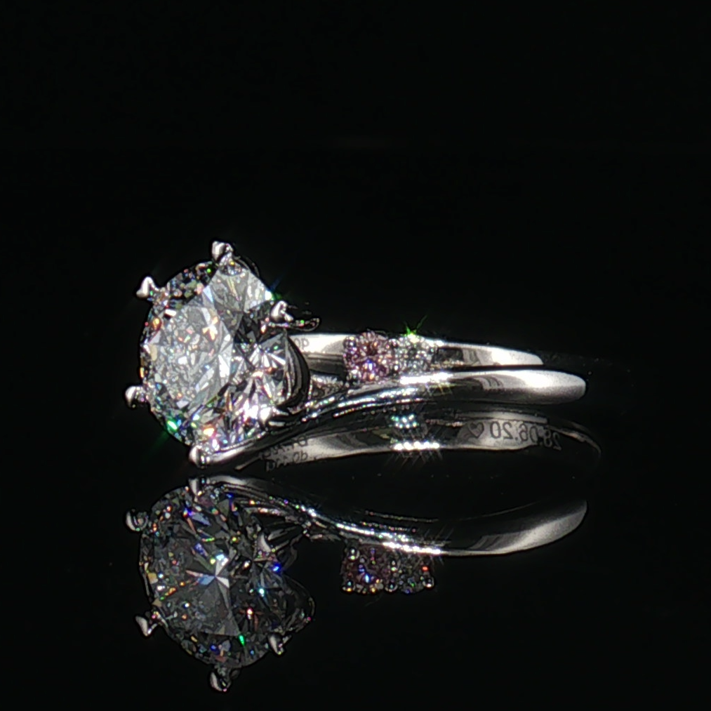 LGT0631 - [Setting Only] Bypass Split Shank Engagement Ring