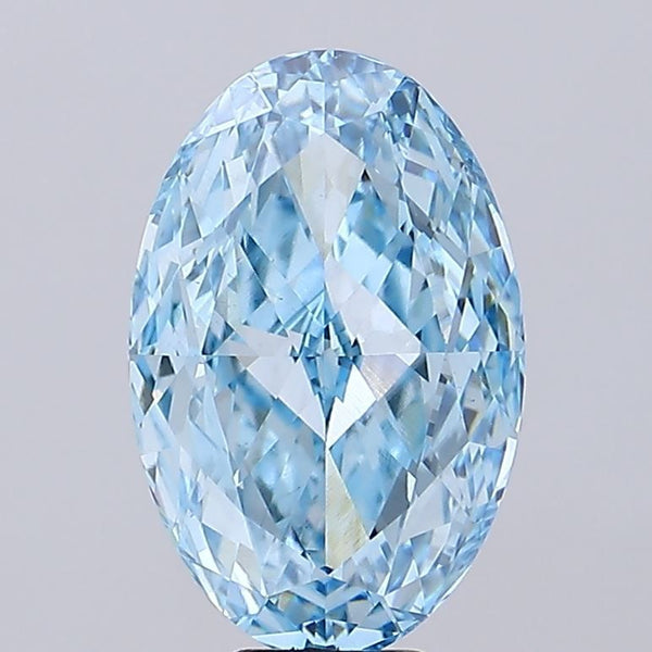 10.07-Carat Oval Shape Lab Grown Diamond