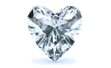 0.57-Carat Heart Shape Lab Grown Diamond