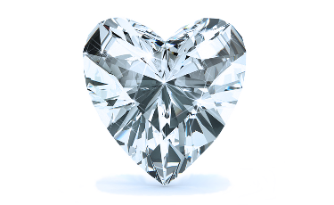 0.5-Carat Heart Shape Lab Grown Diamond