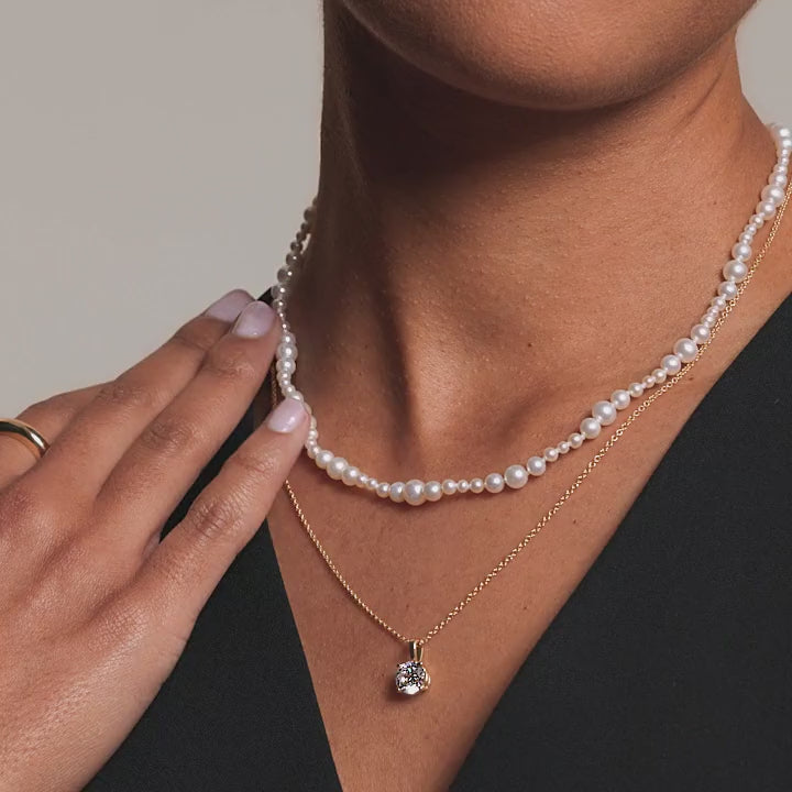 LC56 - [Setting Only] Single Bail Four Prong Pendant