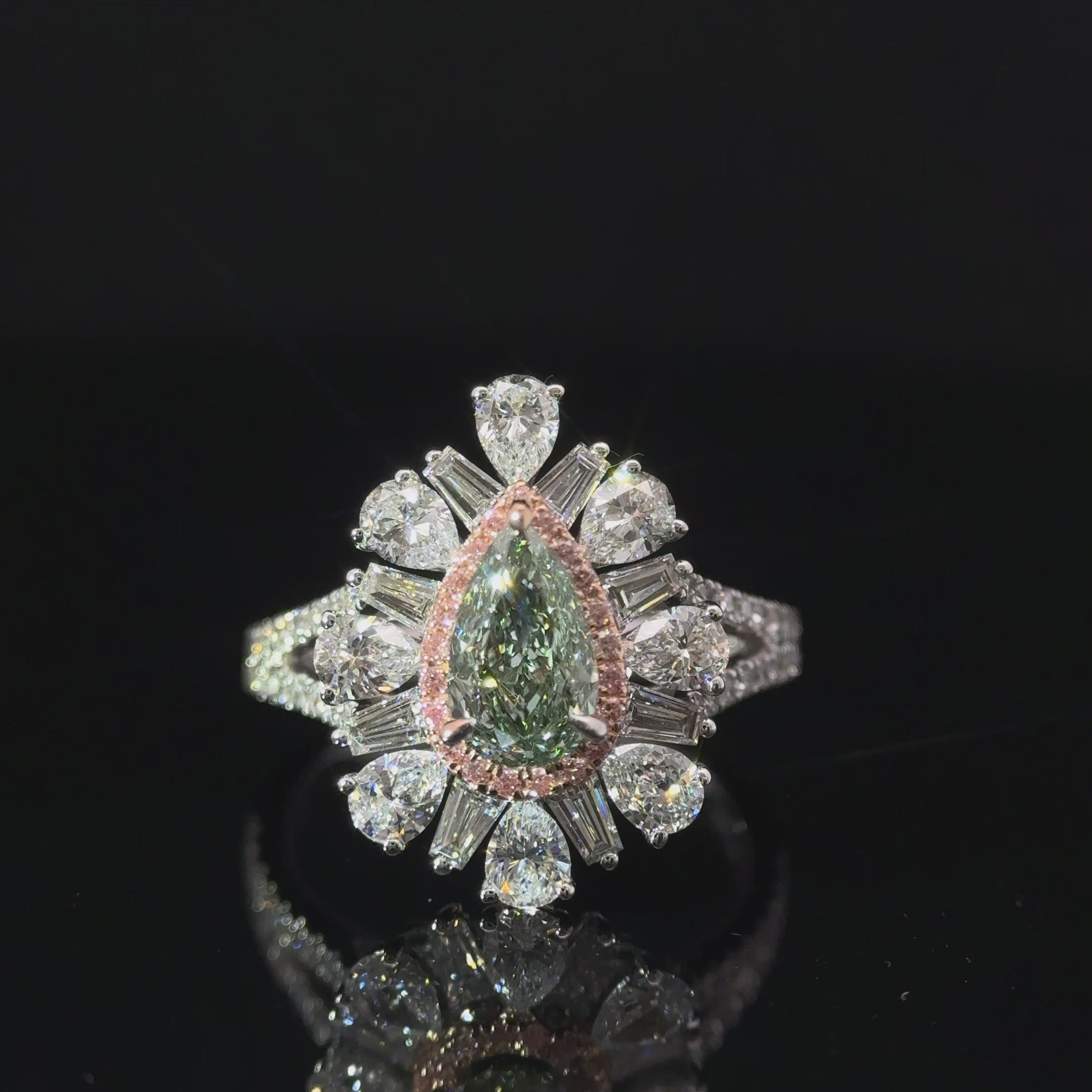 Custom Order Luxury Halo Engagement Ring [Setting Only] - EC400