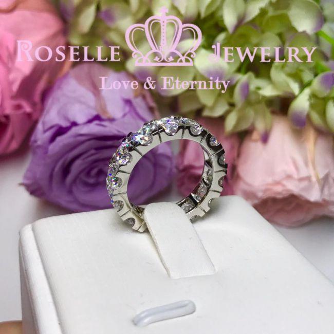 Eternity Band Wedding Ring - BA30 - Roselle Jewelry