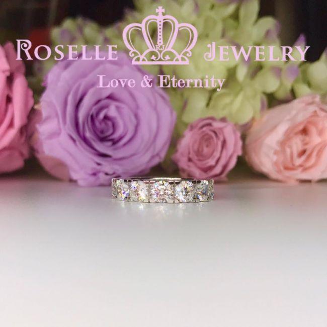 Eternity Band Wedding Ring - BA30 - Roselle Jewelry