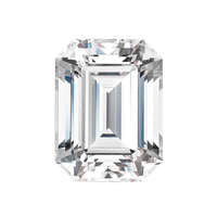 Emerald Cut Loose Moissanite - MSE - Roselle Jewelry