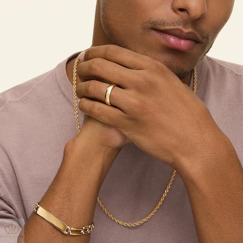 6mm Men's Comfort Fit Wedding Band Rings - NM27 - Roselle Jewelry