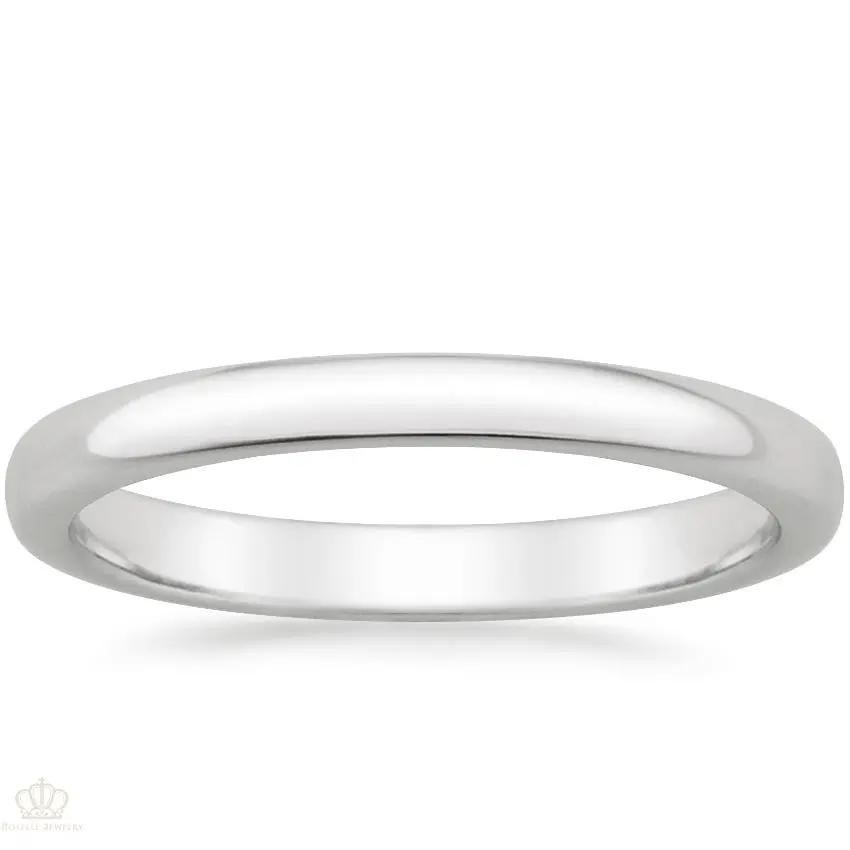 2.5mm Comfort Fit Wedding Ring - WR003 - Roselle Jewelry