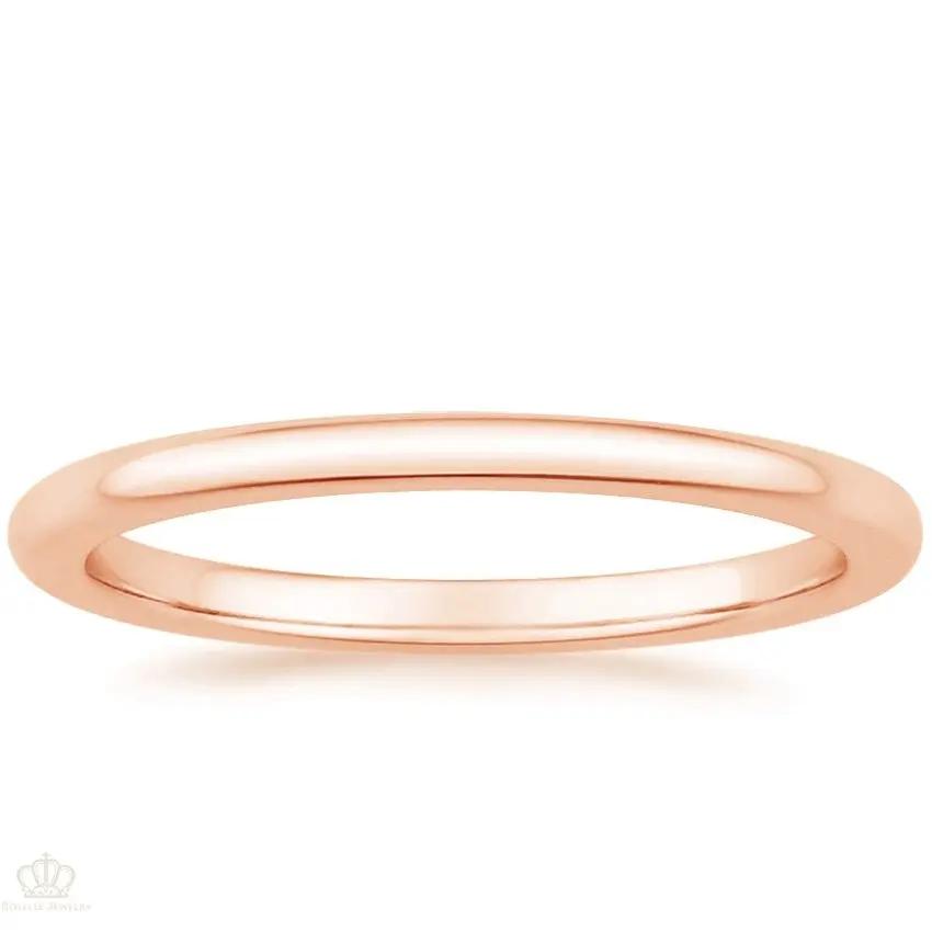 1.5mm Petite Comfort Fit Wedding Ring - WR001 - Roselle Jewelry