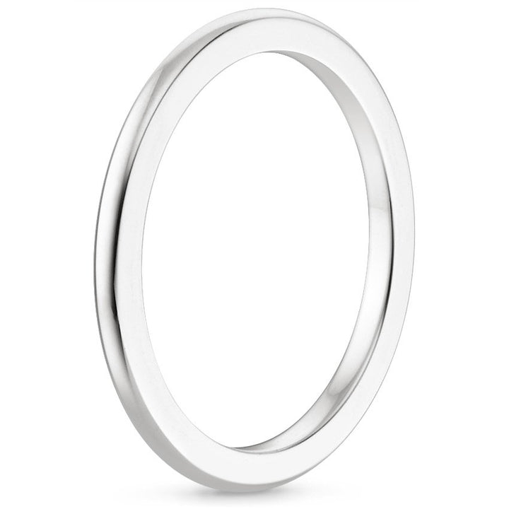1.5mm Petite Comfort Fit Wedding Ring - WR001 - Roselle Jewelry