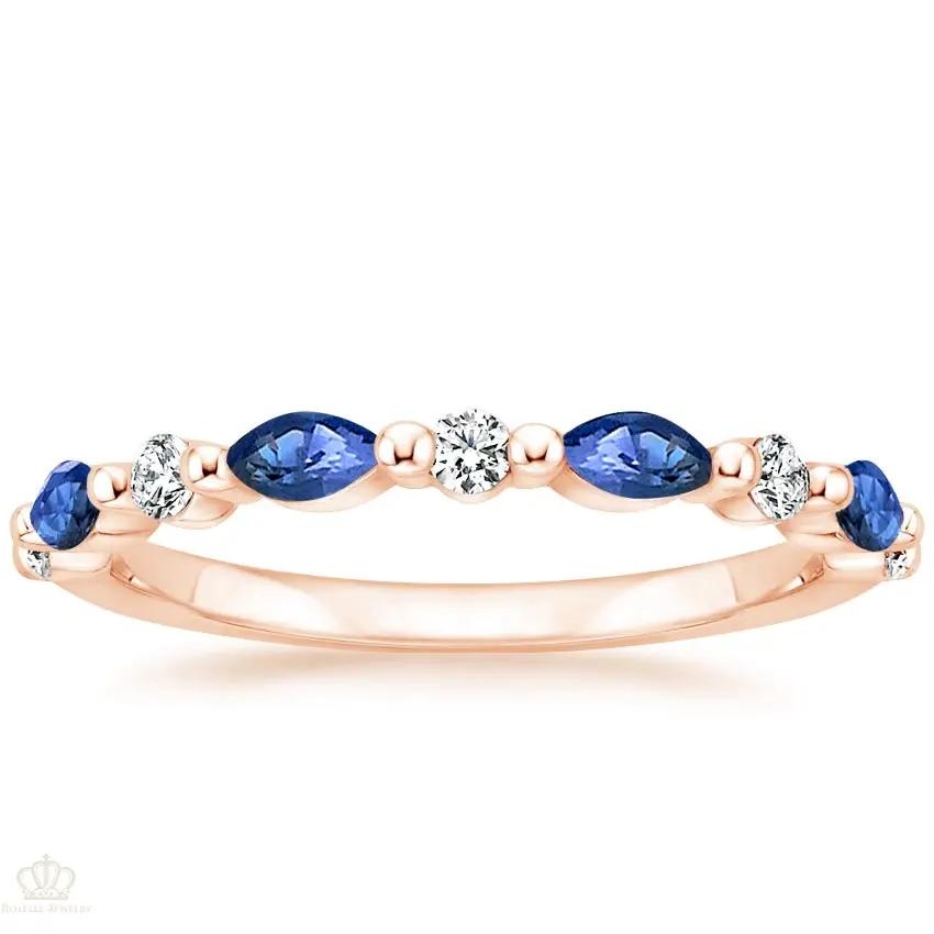 0.38CTW Versailles Wedding Band Ring - LR27 - Roselle Jewelry