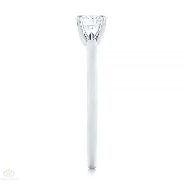 Custom Solitaire Engagement Ring [Setting Only] - EC088 - Roselle Jewelry