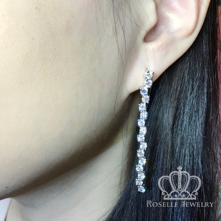 Cascade Drop Earrings - VE4 - Roselle Jewelry