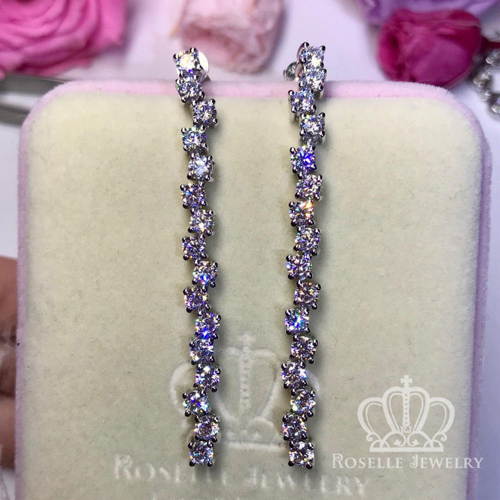 Cascade Drop Earrings - VE4 - Roselle Jewelry