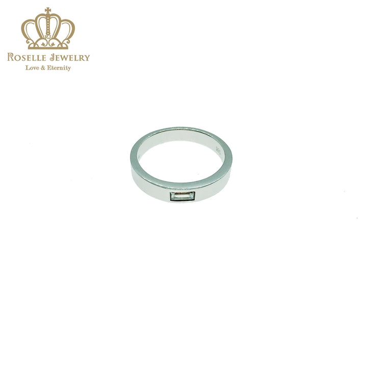 Emerald Cut Men's Ring - NM3 - Roselle Jewelry