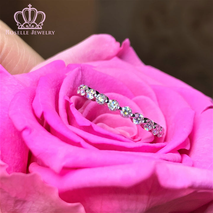 1.10CT Eternity Diamond Wedding Ring - LGR005 - Roselle Jewelry