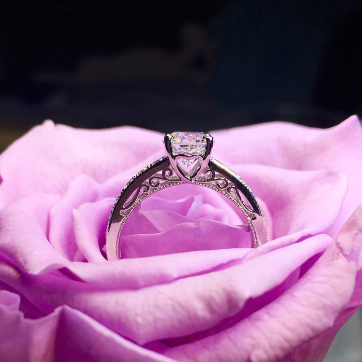 Vintage Engagement Ring - V25 - Roselle Jewelry