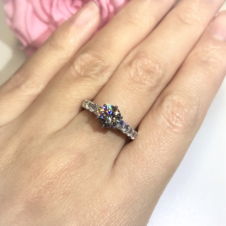 Vintage Engagement Ring - V24 - Roselle Jewelry