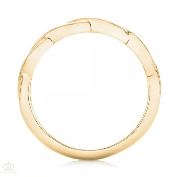 Petite Twist Wedding Band Rings - EW078 - Roselle Jewelry