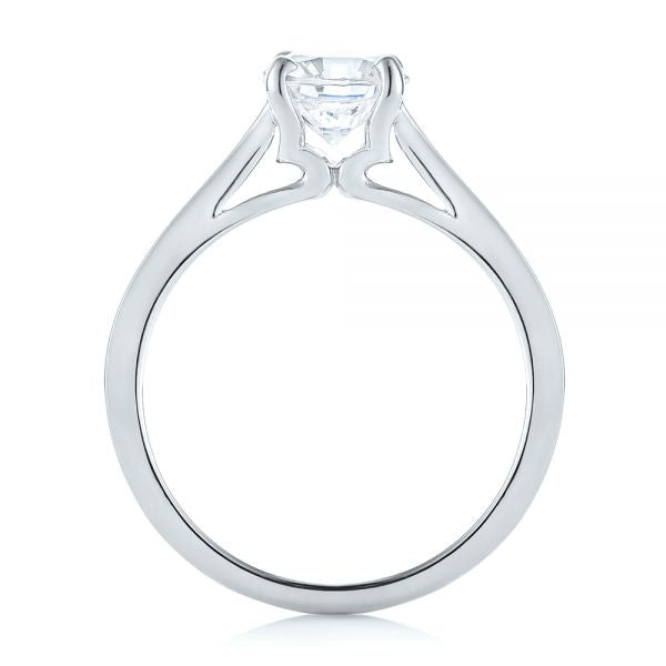 Four Prong Solitaire Diamond Engagement Ring [Setting Only] - EC062 - Roselle Jewelry