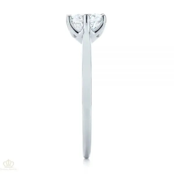 Six Prong Solitaire Diamond Engagement Ring [Setting Only] - EC046 - Roselle Jewelry